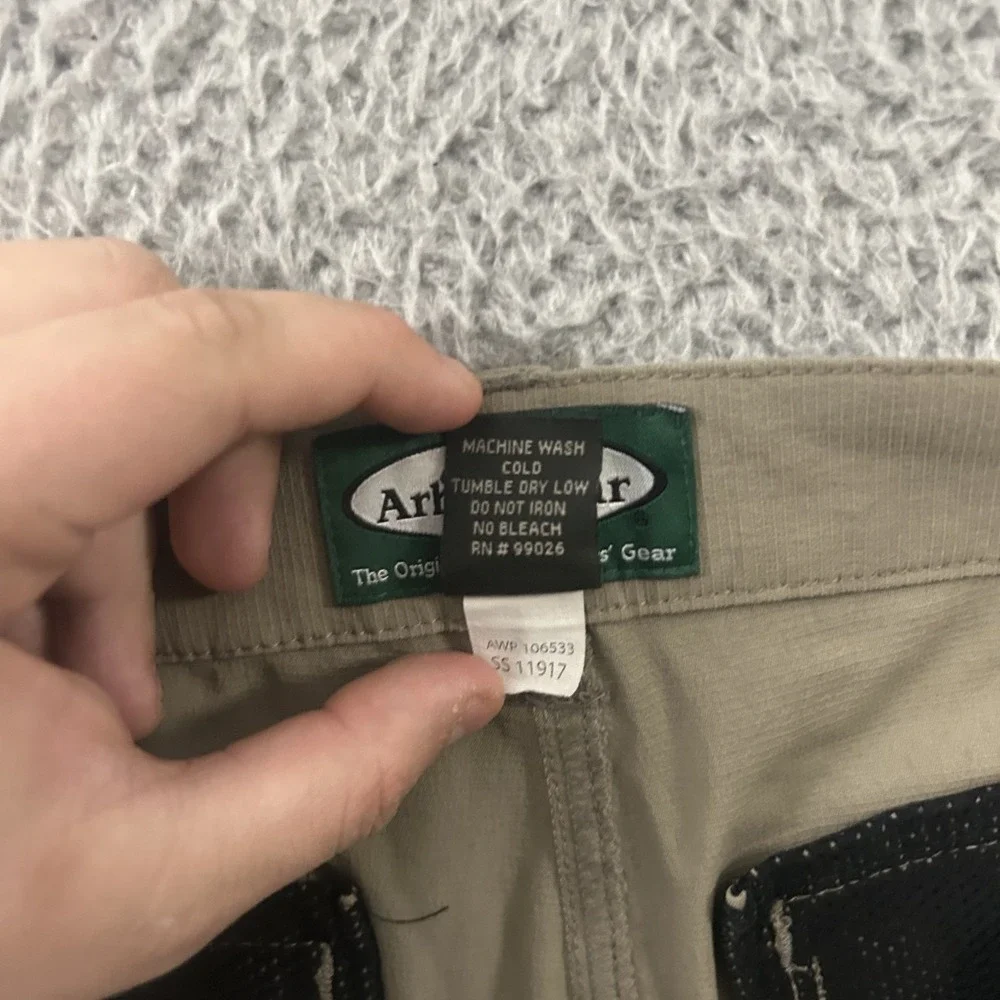 Arborwear‎ Pants Mens 36x30 Beige Cargo Nylon Stretch Tree Climbing Work Wear *